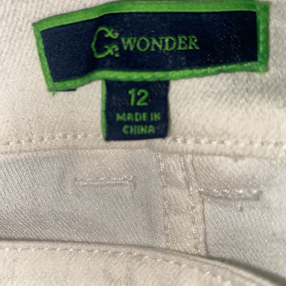 C. Wonder Men's Off-White Chinos